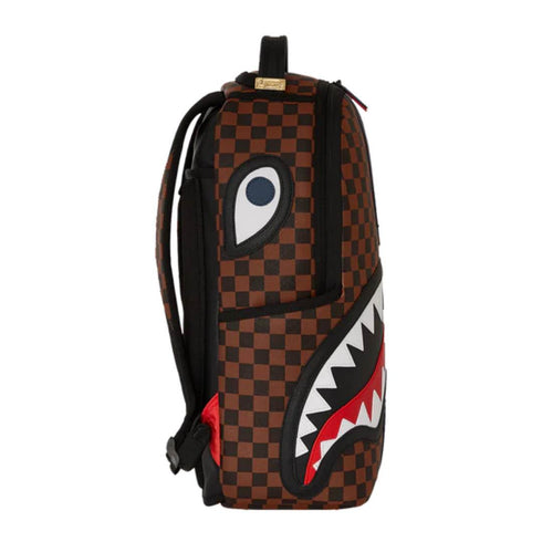MOCHILA MARRÓN MACHINE FRANCAISE SPRAYGROUND